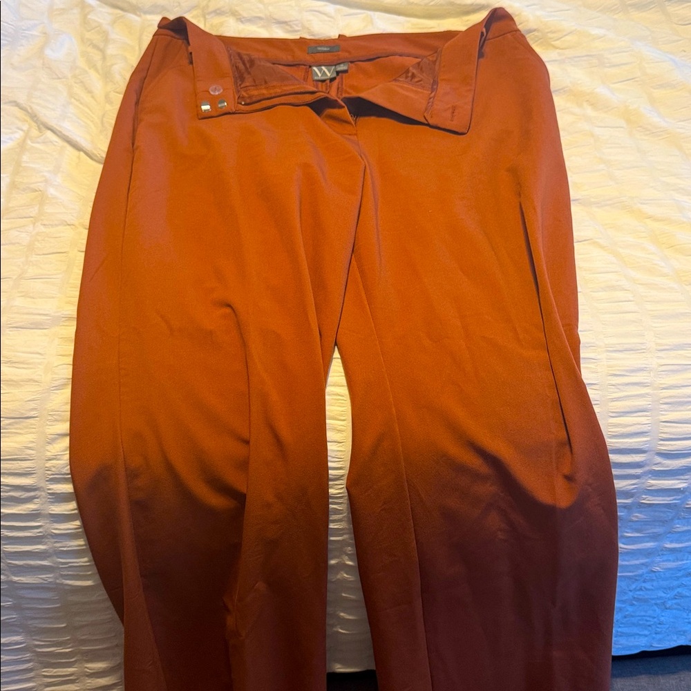 Worthington Terracotta Trousers